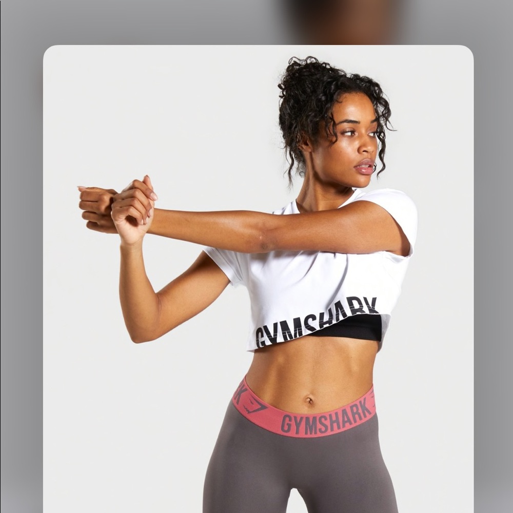 new gymshark crop top